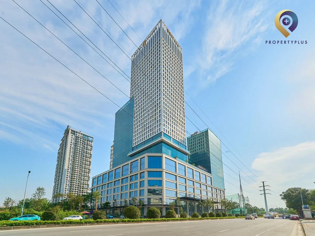 Toàn cảnh Pearl Tower Nam Từ Liêm từ đường lớn